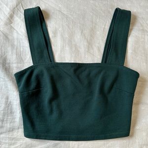 Urban Outfitters Emerald Green Crop Top